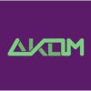Design de jogos - logo AKOM